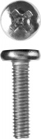 ЗУБР DIN 7985 кл. пр. 4.8, M3 x 12 мм, винт с полусферической головкой, цинк, 5 кг (303150-03-012)