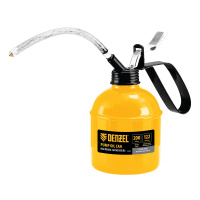 Масленка-нагнетатель, металлический корпус, 0,2 л, гибкий наконечник Denzel