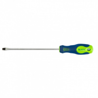 Отвертка, SL5 х 150 мм, CrV, двухкомпонентная рукоятка Сибртех