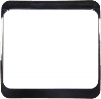 СВЕТОЗАР Гамма, цвет серебряный, одинарная, декоративная вставка (SV-54163-S)