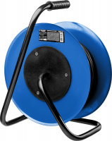 ЗУБР КГ-325 КГ 3х2.5 20м 4000Вт IP44, Силовой удлинитель на стальной катушке (55079-20)