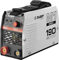 ЗУБР ММА, 190 А, MMA, сварочный аппарат инверторный, макс. электрод Ø 4.0 мм (ЗАС-М1-190)