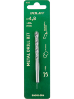 Сверло по металлу ц/х 4.8х52х86 мм HSS ВОЛАТ
