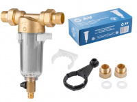 Фильтр самоочищающийся 1" нар. или 3/4"вн., 100 микрон, AV Engineering (инд. упак.)