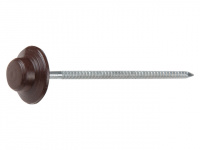 Гвоздь для битумного еврошифера 2.5х70 коричневый круглый (100 шт в упак)