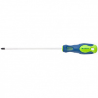 Отвертка, PH2 х 200 мм, CrV, двухкомпонентная рукоятка Сибртех