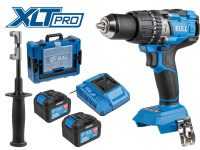 Аккум. дрель-шуруповерт BULL SR 1805 Xcase XLTpro, 2х6 А*ч, БЕСЩЕТ., 18 В, 120 Н*м, БЗП(мет.) 13 мм