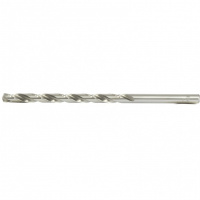 Сверло спиральное по металлу, 8 х 165 мм, Р6М5, удлиненное Барс
