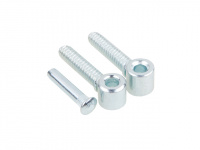 Петля ввертная ПВв2 1,75мм, цинк STARFIX