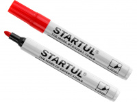 Маркер промышл. перманентный фетровый красный STARTUL PROFI (ST4340-03)