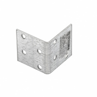 Крепежный уголок равносторонний 2 мм, KUR 40 x 40 x 40 мм Сибртех