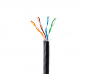 Кабель витая пара U/UTP Cat5E 4х2х24AWG (0.52мм) 305м, медь, наруж. (PE) Юпитер