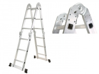Лестница алюм. многофункц. 4х3 ступ. (стрем.-175см, лестн.-360см) 10,5кг STARTUL (ST9722-03)