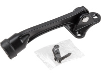 Фиксатор дверной L134 черный STARFIX