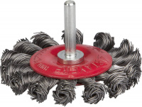 STAYER 75 мм, жгутированная стальная проволока, 0.5 мм, Щетка кистевая, PROFESSIONAL (35115-075)