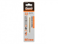 Сверло по металлу ц/х 3.5х39х70 мм HSS TIN GEPARD