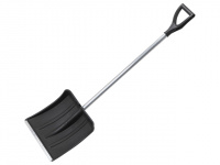 Лопата снеговая пластм. 380х365мм с алюм.черенком STARTUL STANDART (ST9062-2)