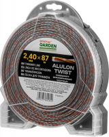 Леска ф 2.4 мм х 87 м витой квадрат сеч. ALULON TWIST STARTUL GARDEN