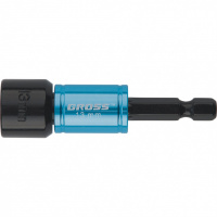 Бита с торцевой головкой, магнит. Nut-Driver, 13 мм, S2 Gross