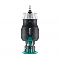 KRAFTOOL EXTREM Kompakt набор: реверсивная отвертка с битами 6 шт (25877)