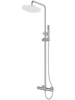 Душевая термостатическая система (Lt), серия THS хром, AV Engineering