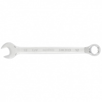Ключ комбинированный, 12 мм, CrV, полированный хром Matrix