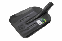 Лопата совковая, 235х285 мм, ребра жесткости, без черенка, Сибртех