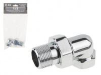 Американка угловая 1/2" вн.-нар. ХРОМ, AV Engineering (инд. упак.)