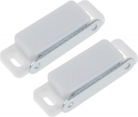 Защелка магнитная 74мм белая (2 шт в пакете) STARFIX