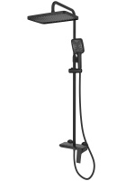 Душевая система (Lt) D35, серия Lily черный, a-five