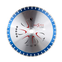 Сегментный алмазный круг DIAM ЖЕЛЕЗОБЕТОН 600/90 мм MASTER LINE 000509