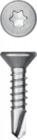 KRAFTOOL DS-C, 13 х 4.2 мм, А2, сверло, потайная головка, ТХ20, 600 шт, саморез нержавеющий (300932-42-013)