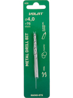 Сверло по металлу ц/х 4.0х43х75 мм HSS ВОЛАТ