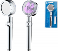 Душевая лейка с кнопкой подачи воды + фильтр, 1-функц., AV Engineering