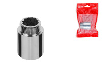 Удлинитель 1" вн.-нар. х 30 мм усиленный ХРОМ, AV Engineering (инд. упак.)