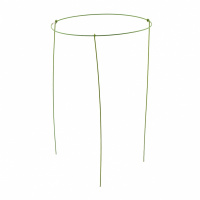 Опора для растений круглая, D 28 см, H 45 см, 3 шти в упаковке, металл в пластике Palisad