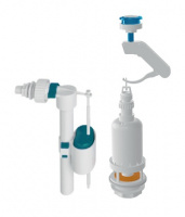 Арматура для смывного бачка с клапаном боковой подачи, AV Engineering