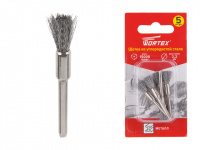 Щетка из углеродистой стали 5 мм WORTEX