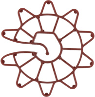 Фиксатор арматуры "Звездочка-25" 6-20 усиленный (500 шт.) STARFIX