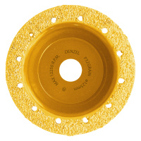Чашка твердосплавная зачистная,125 мм, Плоская, мелкое зерно #32// Denzel