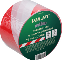Лента оградительная 75ммх200м ВОЛАТ