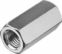 ЗУБР DIN 6334 M16, переходная гайка, цинк, 1 шт (4-303756-16)