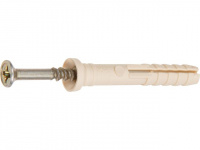 Дюбель-гвоздь 6х40 мм нейлон потай (200 шт в карт. уп.) STARFIX