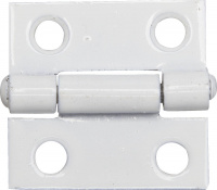 STAYER 25x24х1.0 мм, цвет белый, карточная петля (37611-25-2)