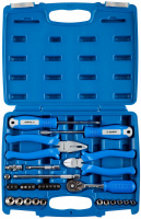ЗУБР Эксперт-33, 33 предм., (1/4″), универсальный набор инструмента (27671-H33)