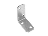 Уголок крепежный равносторонний 20х40х40 мм KUR белый цинк STARFIX