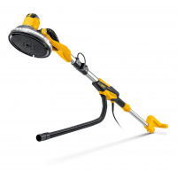 STEHER d225 мм, 500 Вт, подсветка, бесщеточная шлифовальная машина для стен (жираф), кейс (DWB-500)