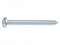 Шуруп 4.2х13 мм полусф. головка, белый цинк, острый, DIN 7981 (1000 шт в карт. уп.) STARFIX
