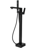 Смеситель для ванны (Lt) D35, серия Lily черный, a-five