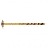 Шуруп конструкционный 6.0х100 мм по дереву, с прессшайбой, T30 (1000 в коробе) STARFIX